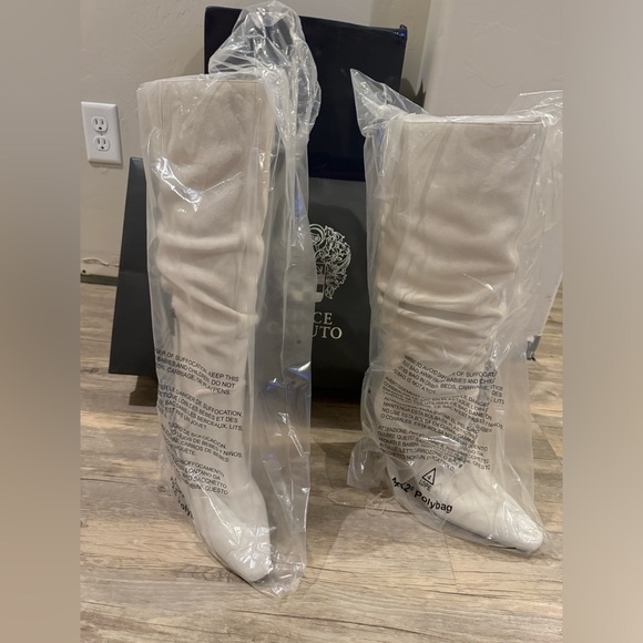 NWT Vince Camino Chelsey Slouch Wide Calf Knee High Boot - Picture 8 of 8